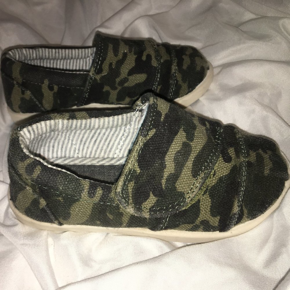 Cool Camouflage Toddler Shoes